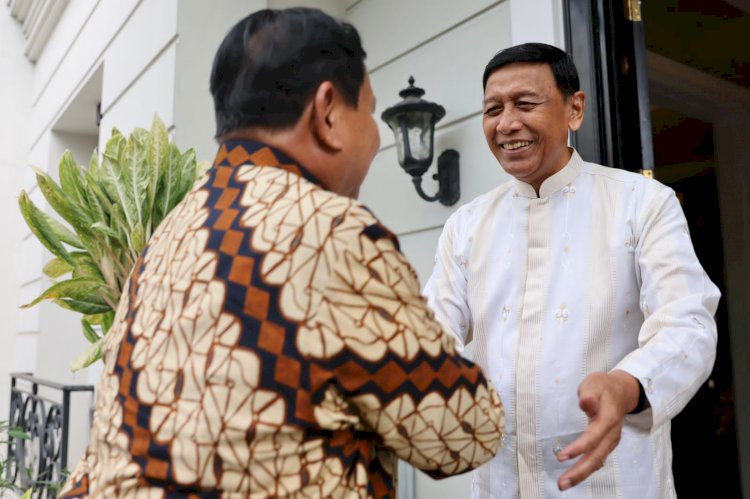 Prabowo Sambangi Wiranto, PPP ke Kubu Ganjar Pranowo