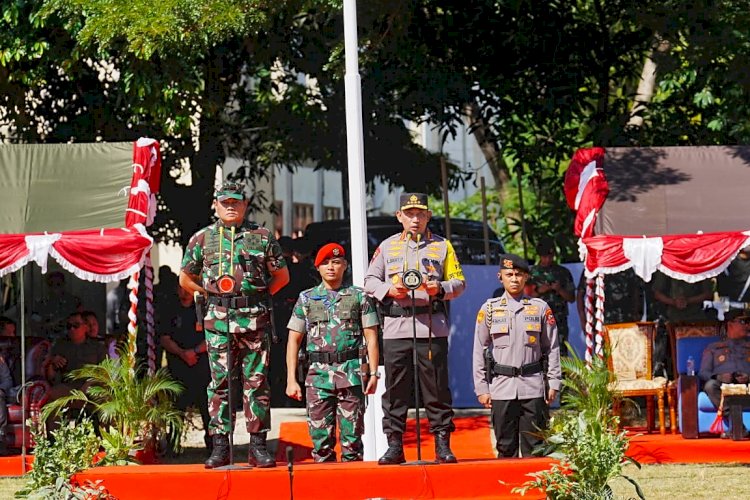 Apel Gelar Pasukan TNI - Polri, Siap Amankan KTT ASEAN