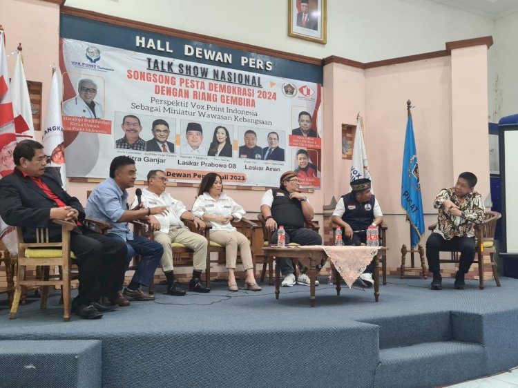 Serukan Pemilu Damai 2024, Pendukung Prabowo, Ganjar, dan Anies Bersatu