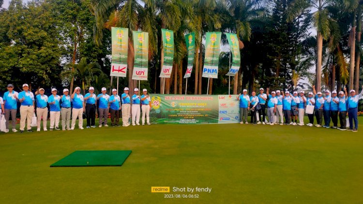 Sambut Hut RI ke 78, PPAD DKI Jakarta Gelar Charity Golf Tournament