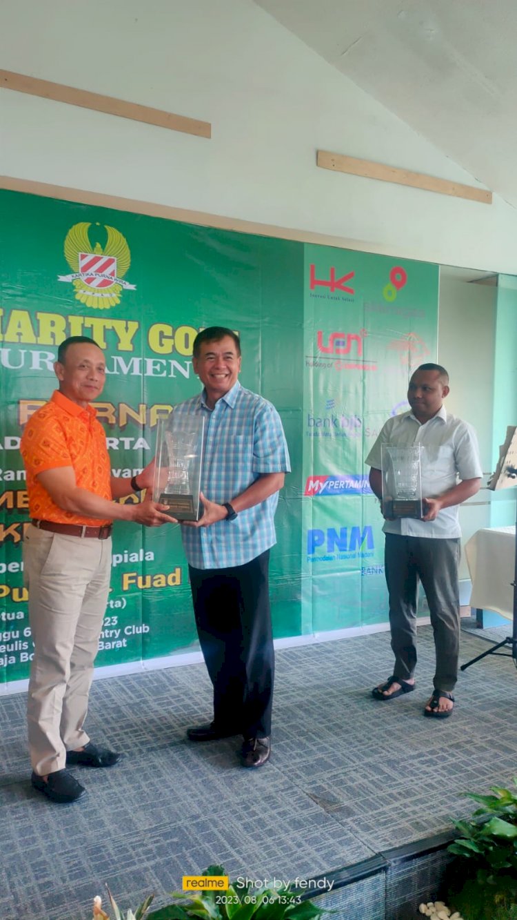 Sambut Hut RI ke 78, PPAD DKI Jakarta Gelar Charity Golf Tournament