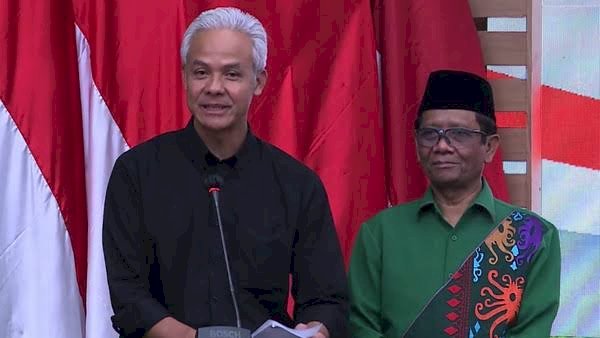 PDI-P Resmi Umumkan Mahfud MD Sebagai Cawapres