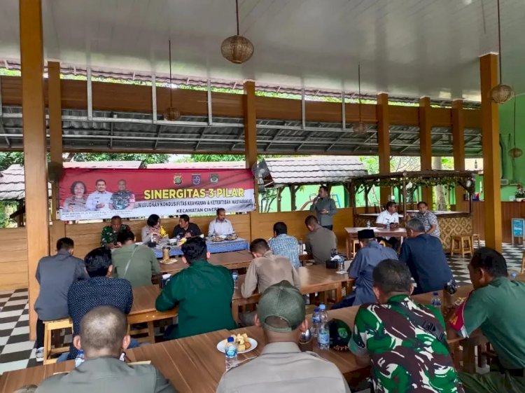 Tiga Pilar Kecamatan Cinere Wujudkan Kondusifitas Keamanan dan Ketertiban