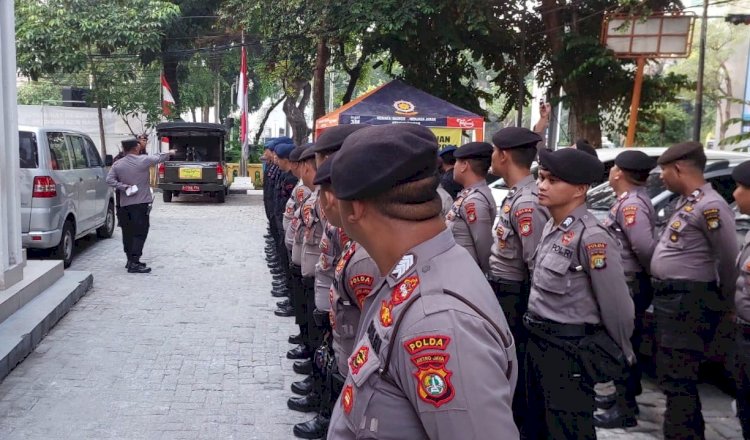Hari Ini 468 Personel Disiagakan Amankan Kampanye Cagub dan Cawagub Jakarta