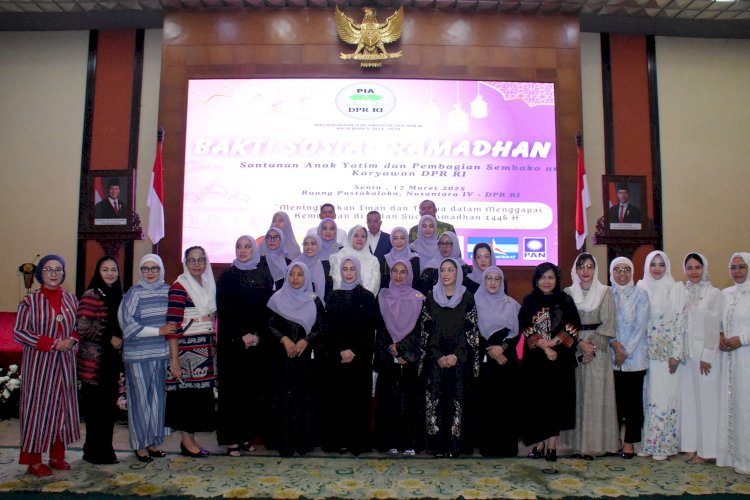 Ketua DPR RI Apresiasi Kekompakan Para Istri Anggota DPR RI Tergabung Dalam PIA DPR RI periode 2024-2029