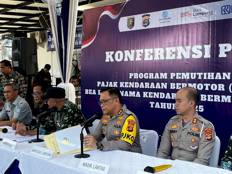 Kapolda Lampung Dukung Program Pemutihan Pajak, Ajak Masyarakat Manfaatkan Kesempatan Emas Ini