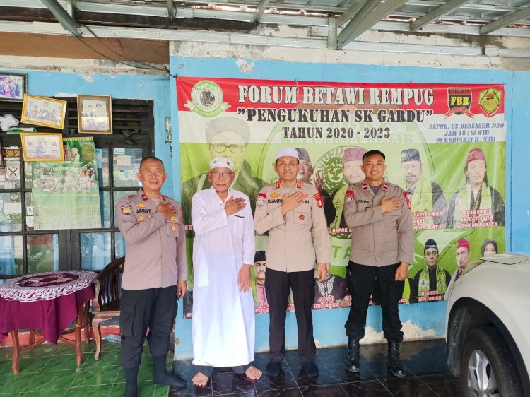 Silaturahmi Kamtibmas di Cinere, Polisi dan FBR Sepakat Perangi Premanisme
