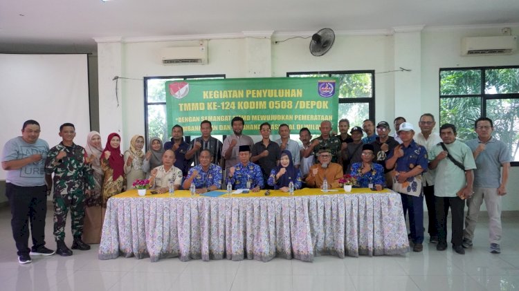 TMMD Ke-124 Kodim 0508/Depok: Sinergi Membangun Negeri Melalui Penyuluhan Ketahanan Pangan dan Keluarga Jadi Pilar