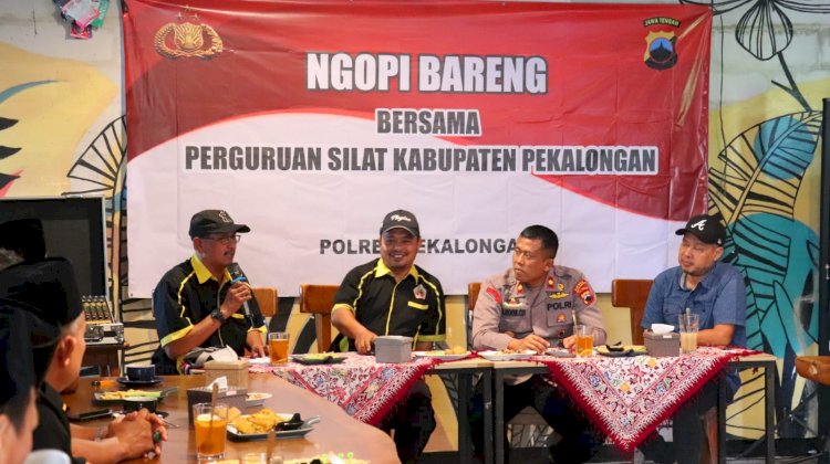 Silaturahmi Polres Pekalongan Bertajuk Ngopi Bareng Bersama IPSI