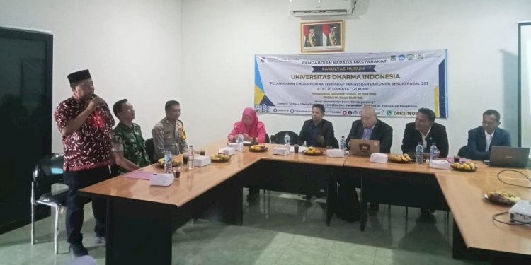Fakultas Hukum UNDHI Selenggarakan PKM di Desa Bantar Panjang
