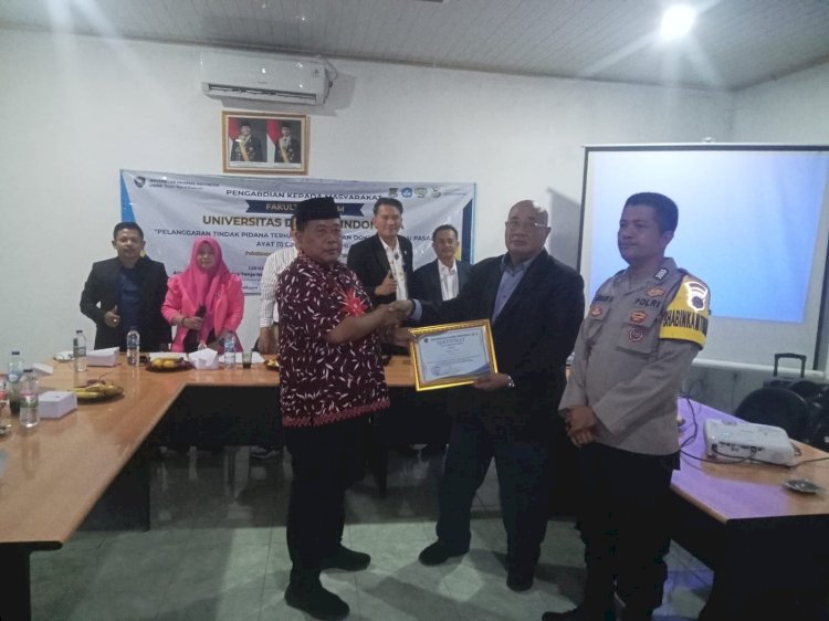 Fakultas Hukum UNDHI Selenggarakan PKM di Desa Bantar Panjang