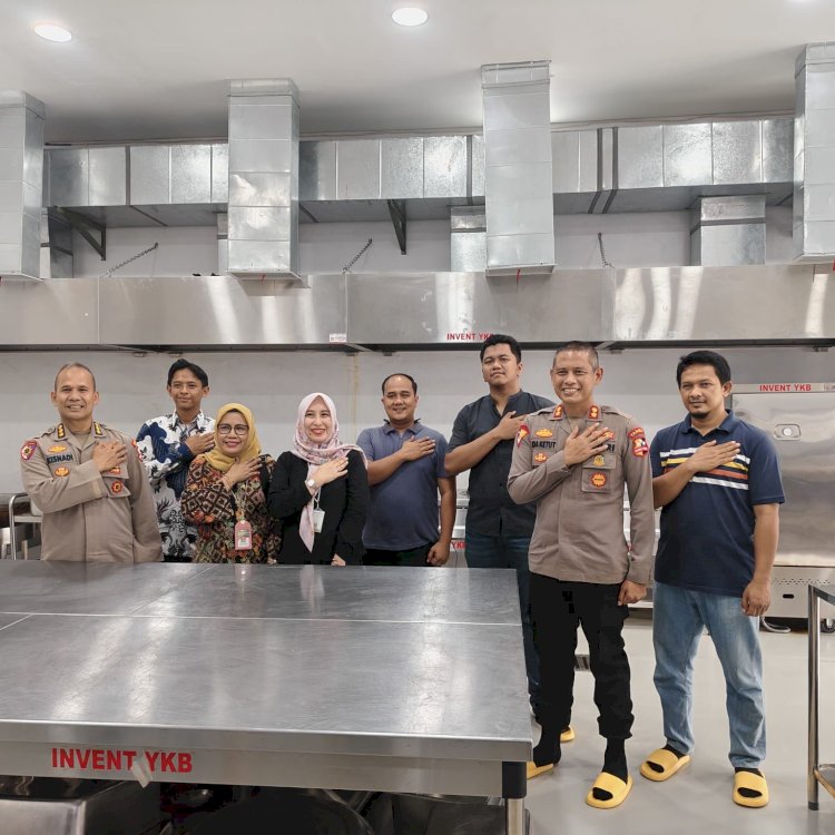 Siswa SPPI Unhan Kunjungi SPPG Polri, Siap Jadi Penggerak Program Makan Bergizi Gratis