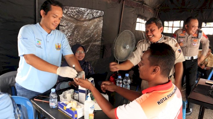 Polres Pekalongan Gelar Layanan Kepolisian di Car Free Day