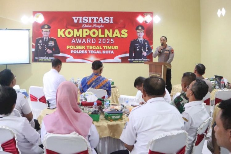 Menuju Kompolnas Award 2025, Polsek Tegal Timur Tunjukkan Inovasi Pelayanan Publik
