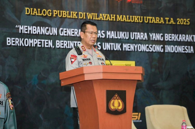 Gelar Dialog Publik di Malut, Divhumas Polri Gaungkan Semangat Generasi Berkarakter dan Berintegritas