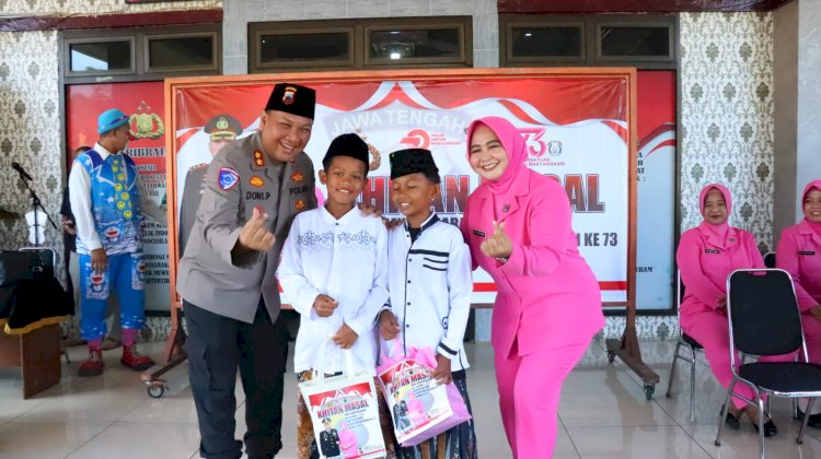 Polres Pekalongan, Menggelar Khitanan Massal Gratis