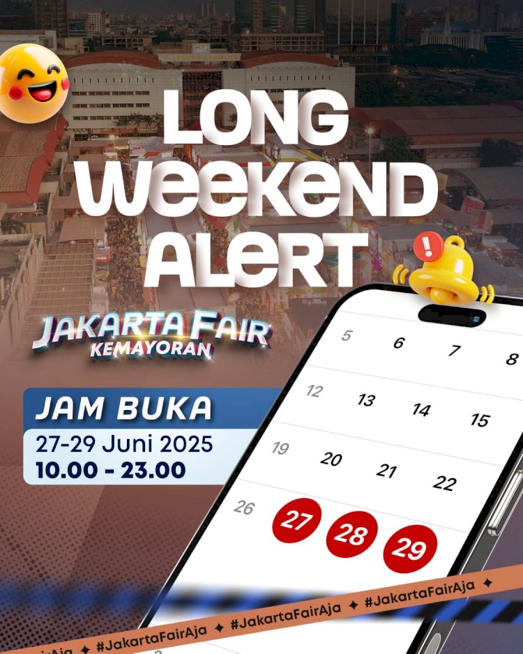 Jakarta Fair Kemayoran Menjadi Destinasi Berlibur Masyarakat