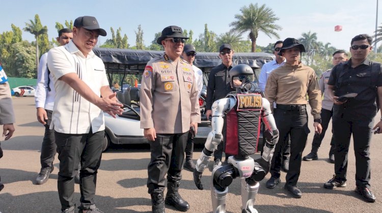 Robot Humanoid dan K9: Mimpi Inovasi Teknologi Polri dalam Syukuran Hari Bhayangkara ke-79