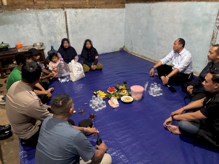 Polres Pekalongan Kunjungi Keluarga Diduga Korban Asusila