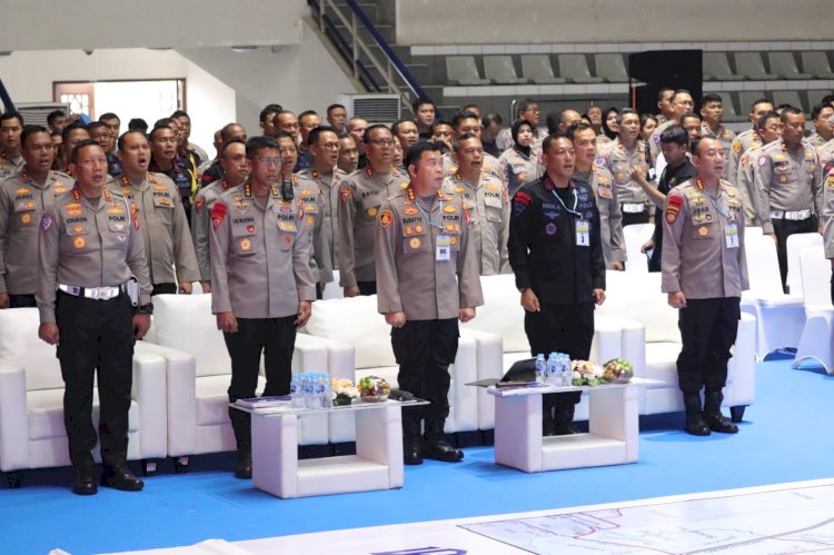 Polri Gelar Tactical Floor Game Jelang HUT Bhayangkara ke-79, 5.800 Personel Disiagakan untuk Amankan Monas