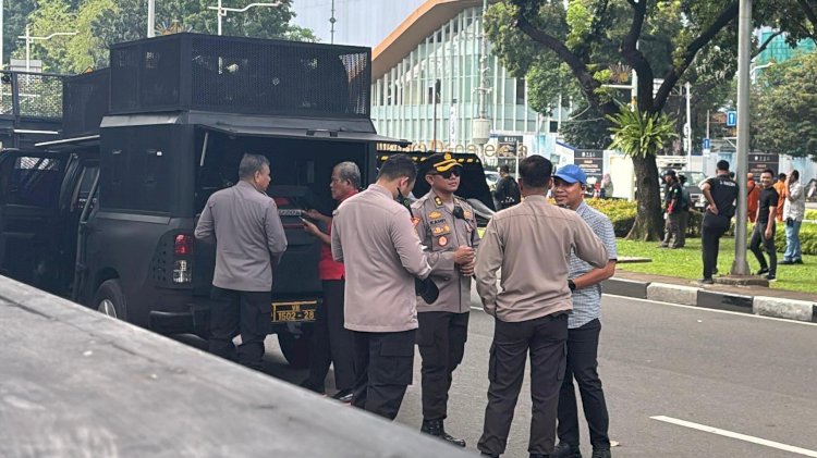 1.707 Personel Polri Amankan Demo Sopir Tuntut Revisi RUU ODOL di DPR dan Kemenhub