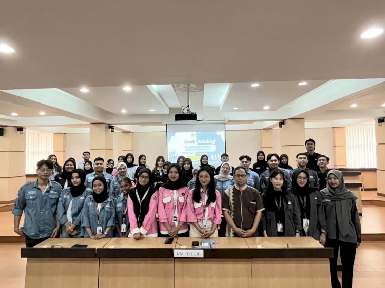 Perkuat Kapasitas Organisasi, BEM FE UMBY Lakukan Studi Banding ke UJB