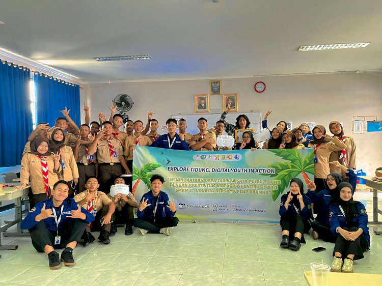 Mahasiswa FISIP UHAMKA Ajak Siswa SMKN 61 Jakarta Eksplorasi Pulau Tidung Lewat Videografi Kreatif