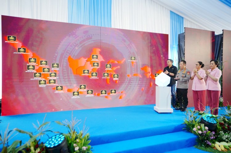 Kapolri Resmikan 28 SPPG Polri, Instruksikan Perkuat Quality Control
