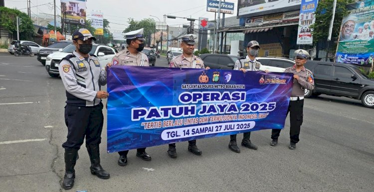 Polsek Medansatria Gelar Operasi Patuh Jaya 2025, Berikan Himbauan dan Edukasi Keselamatan Berlalu Lintas