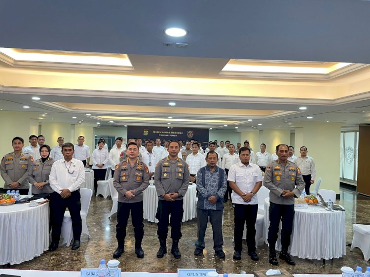 Puslitbang Polri Gelar FGD Strategi Pemberdayaan SDM dan Dukungan Ketahanan Pangan