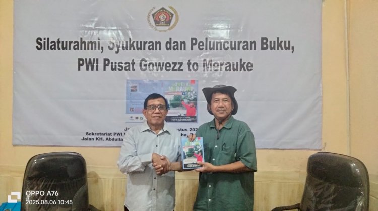 Ketua Umum PWI Pusat Hendry Ch Bangun sambut baik kedatangan Taufik Abriansyah