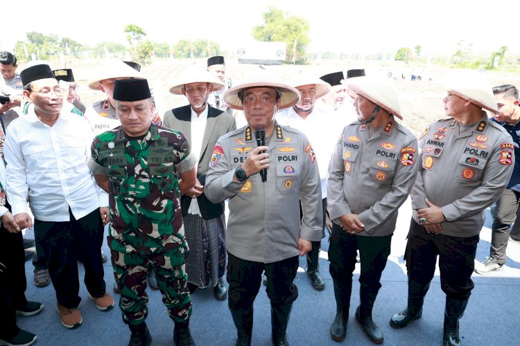 Sinergi Ponpes dan Petani, Bukti Nyata Seluruh Komponen Bangsa Wujudkan Swasembada Pangan